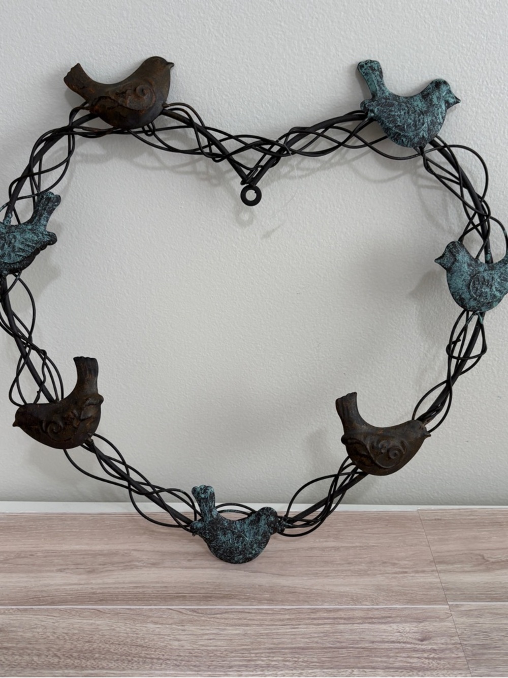 Hobby Lobby Heart And Birds Metal Wall Decor